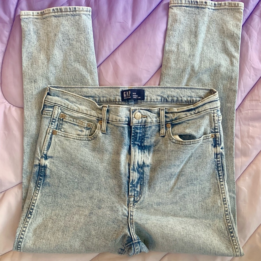 GAP Faded High Rise Skinny Jeans - Picture 2 of 6